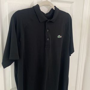 Black Lacoste Men's sport Polo